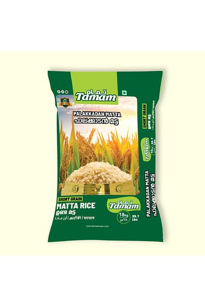 Tamam Palakkadan Matta rice 18 kg