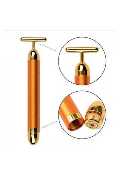 HALAMODO Vibrating Facial Massager Gold 300grams