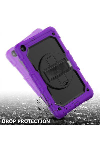 NewFace Samsung Galaxy T510 Tab a 10.1 Case Pars Tablet Cover - Purple Alsat