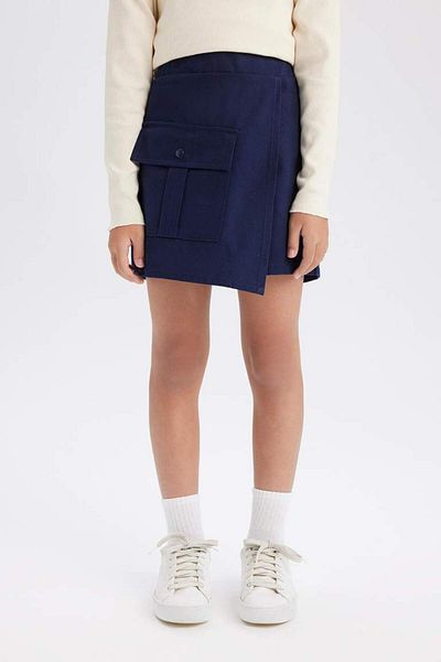 DeFacto New Season Girl's Gabardine Skirt