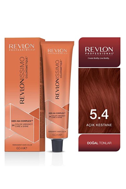 Revlon Professional Revlonissimo Colorsmetique™ CC 5.4 Bakır Açık Kahve Kalıc...