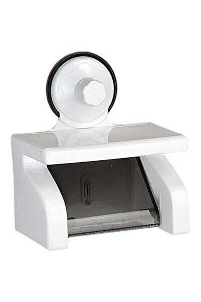 HALAMODO Tissue Paper Holder With Magic Suction Cup White