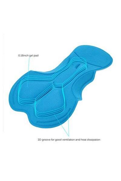HALAMODO 3D Gel Padded Bicycle Shorts 7inch
