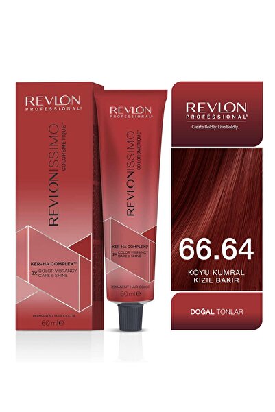 Revlon Professional Revlonissimo Colorsmetique™ CC 66.64 Kızıl Bakır Koyu Sar...