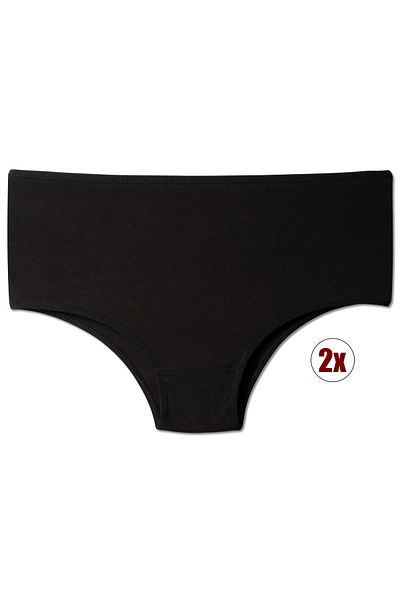 Lolitam Women's High Waist Cotton Lycra 5-Piece Panties