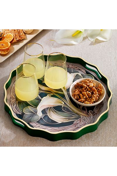 Schafer Aria Tray 1 Piece-Light Green