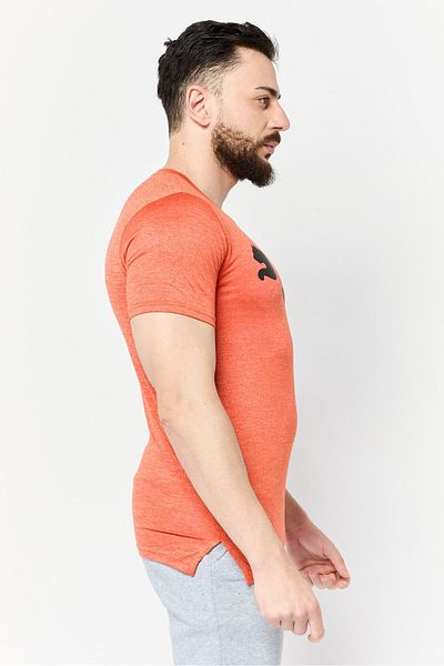 Puma Men Sportswear Fit Short Sleeves Training T-Shirt, Orange