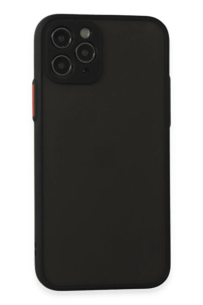 NewFace حافظة آيفون 11 برو من السيليكون مونتريال - أسود SPTGL