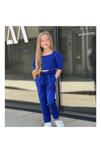 My Kids Wear Stylish Girl's Bottom and Top Set