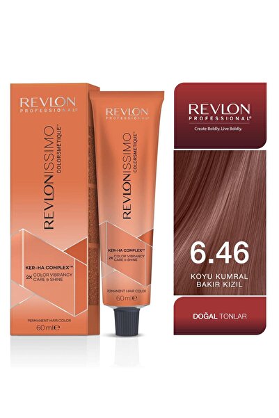 Revlon Professional Revlonissimo Colorsmetique™ CC 6.46 Bakır Kızıl Koyu Sarı...