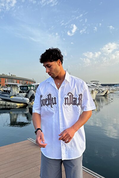 Flaw Wear Vezena Sa džepovima Bengalinska košulja bela