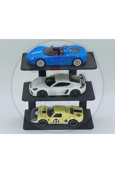 Bi'şeyler Sepeti 1:64 Diorama Garage Parking Diecast - Car Not Included.