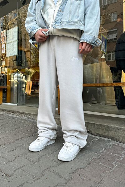 Flaw Wear Flaw Atelier Buz Gri Baggy Eşofman Altı