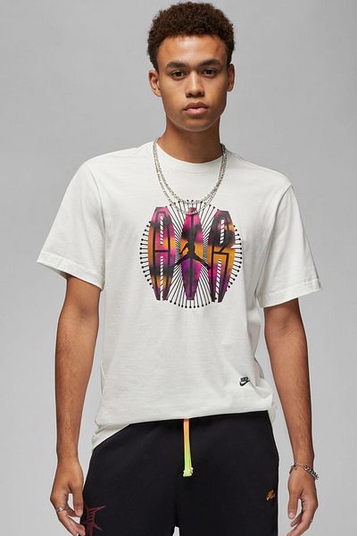 Nike Jordan Flight MVP T-shirt Ανδρικό βαμβακερό μπλουζάκι κρέμα