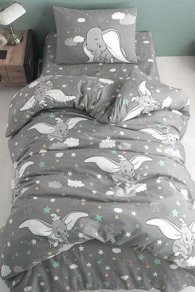 Karden Flower Elphy Ranforce Cotton Single Duvet Cover Set