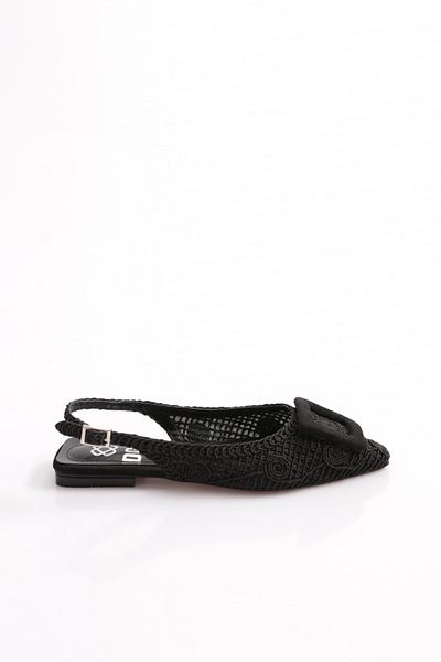DGN 5001 Women's Buckle Ballerinas