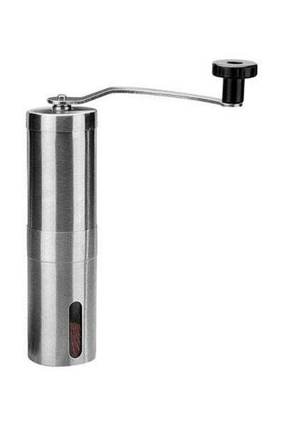 HALAMODO Manual Coffee Grinder silver 0.2Liters