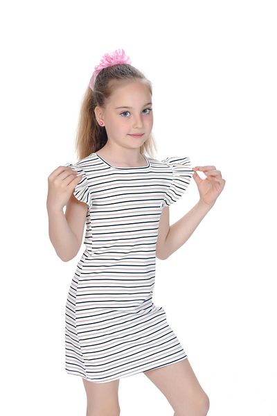 Kamex Striped Girl's Dress