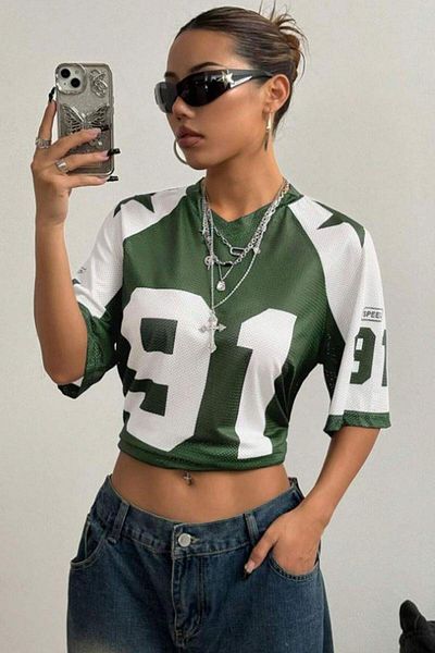 Köstebek Green 91 Number Unisex T-Shirt