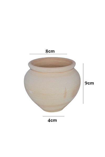 Pottery porcelain قطعة أثرية من الفخار العتيق على شكل أصيص