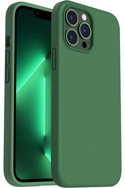 Generic Silicone Case for iPhone 11 Pro Max Silky-Soft Touch Full-Body Protective Phone Case,