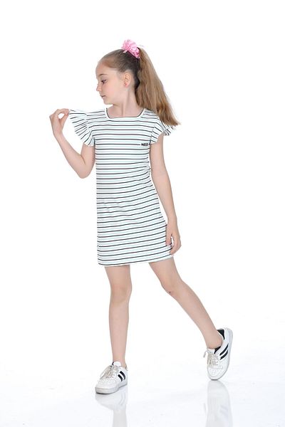 Kamex Striped Girl's Dress