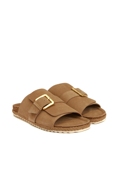 George Hogg Kum Kadın Süet Terlik