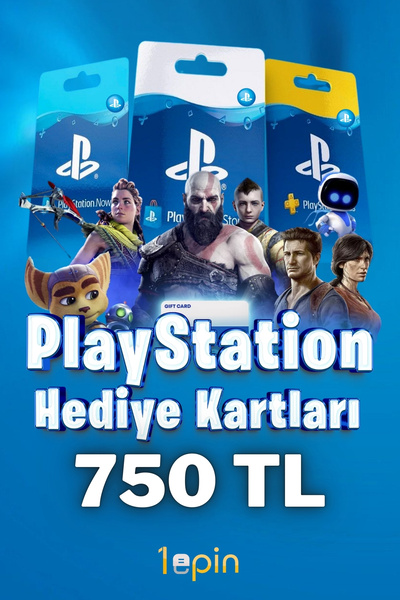 Playstation Store Gift Card 750 TL