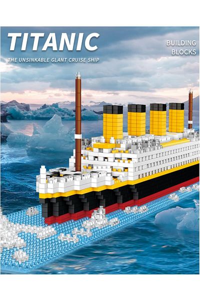 Yelajoy Titanic Micro Mini Building Blocks Set, DIY Building Block Toys Great Gift for Adults and Kids