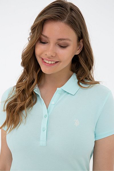 U.S. Polo Assn. Πράσινο γυναικείο T-Shirt