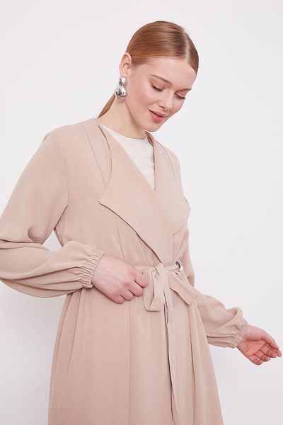 Levidor Women's Belted Tie-Up Jacket Cap