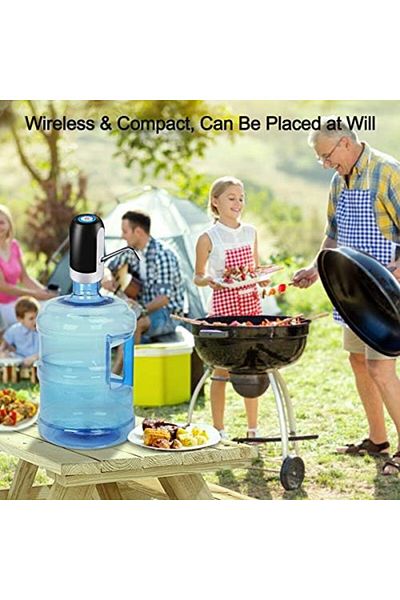 Generic 5 Gallon Water Bottle Pump USB Charging Automatic Water Dispenser Portable Electric Pump
