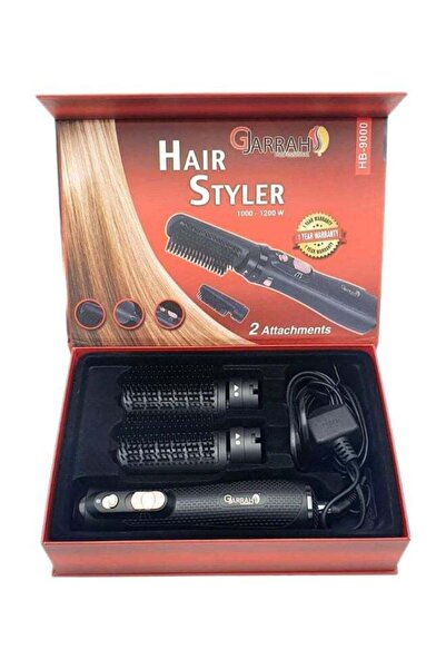 Gjarrah Professional Hair Styler Set Black