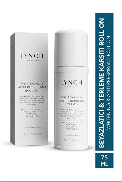 Lynch Cosmetics Beyazlatıcı & Ter Önleyici Roll-on