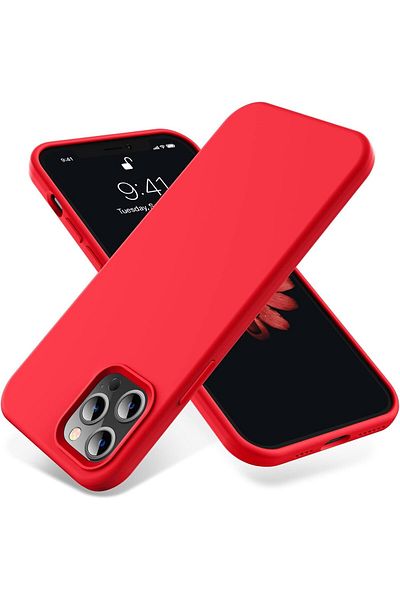 Generic غطاء سيليكون متوافق مع iPhone 12 Pro Max، ملائم للغاية مع حماية كاملة للجسم