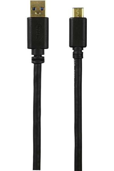Hama HA135736 Universal 1.80 Meter USB-C Adapter Cable - Black