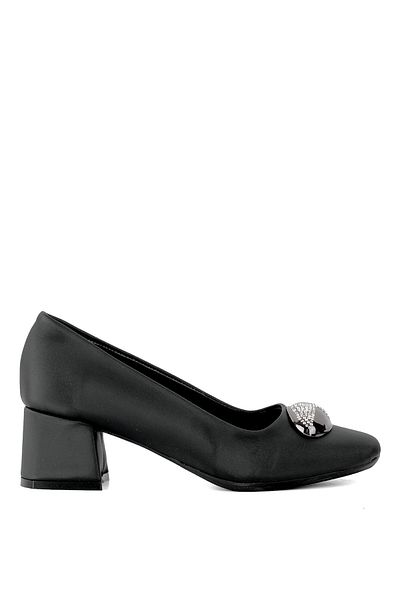 Ayakkabı Fuarı Elit Mst710V Women's Classic Heeled Shoes Black