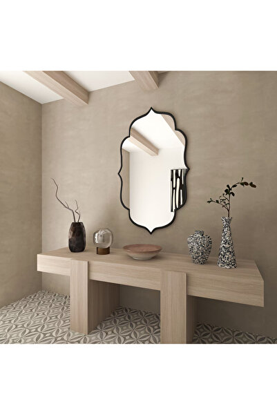 MKS Design 60x100 Asimetrik Ayna / Düzensiz Ayna / Asimetrik Ayna / Ayna Dekoru / Düzensiz Ayna / Lüks Ayna
