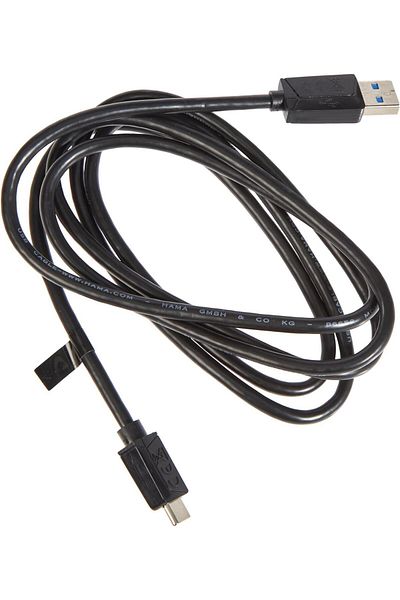 Hama 200652 كابل توصيل USB-C إلى USB-A، بطول 1.5 متر