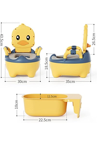Yelajoy Toddler Potty Training Potty, Portable, Ergonomic Waist and Backrest for Boys and Girls