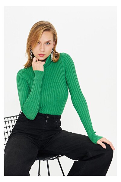 TIFFANY&TOMATO Likrali Bogazli Triko