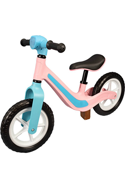 ACTION ONE Bicicleta fara pedale cu lumini si muzica Rider, 12 inch, roz