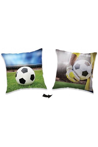Disney Perna decorativa, poliester, 40x40 cm, multicolor, Fotbal