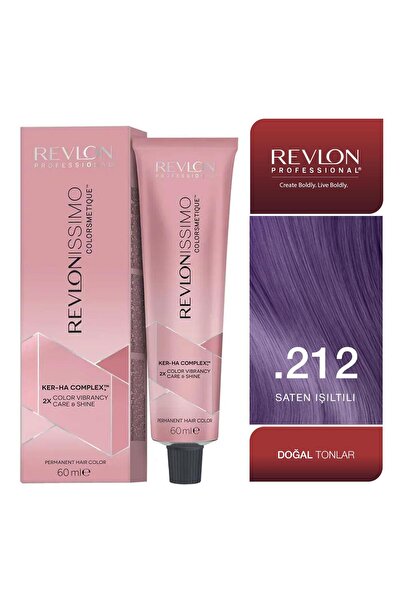 Revlon Professional Revlonissimo CC Satin .212 İnci Mor Küllü Saç Boyası 60 ml