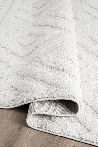 Valery Home Norway Vl Bukleli Premium Yumuşak Peluş Post Iskandinav Oturma Od...