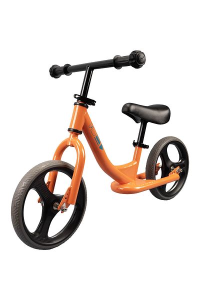 ACTION ONE Strike balance bike, with 12 inch light-up wheels, orange