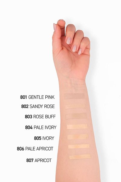 Alix Avien Anti-Wrinkle Moisturizing Spf30 Bright Finish Foundation - Care Enhancer 801 Gentle Pink