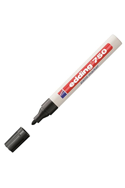 Edding 750 Paint Permanent Markör Kalem Yuvarlak Uç - Siyah