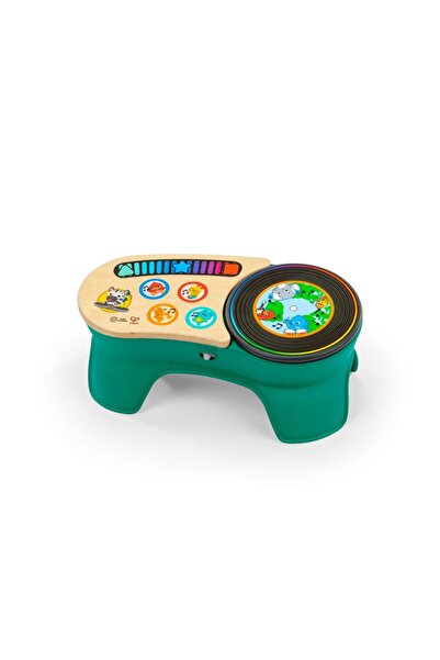 Baby Einstein - لعبة القرص الدوار الموسيقية دي جي ديسكفري من هابي، للأعمار من 6 أشهر فما فوق