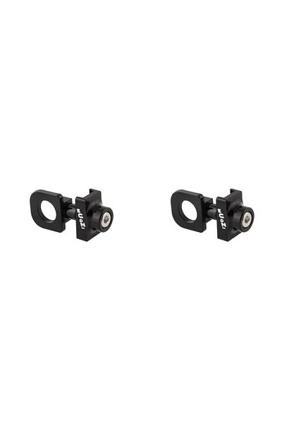 Choice Black 2pcs Single Speed Bike Chain Tensioner Bolt Screw Aluminum Alloy Cycling Chain Adjuster Tensio